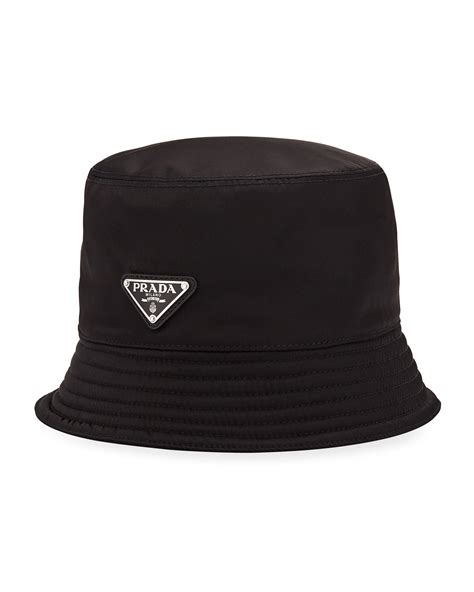 prada bucket hat neiman marcus|Prada Men's Nylon Bucket Hat with Logo .